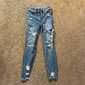 American Eagle Jeans. Size 00 (short). Ne(x)t level stretch.